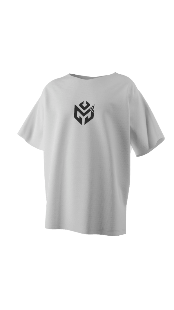Killing Machine White Oversize T-Shirt - Image 2
